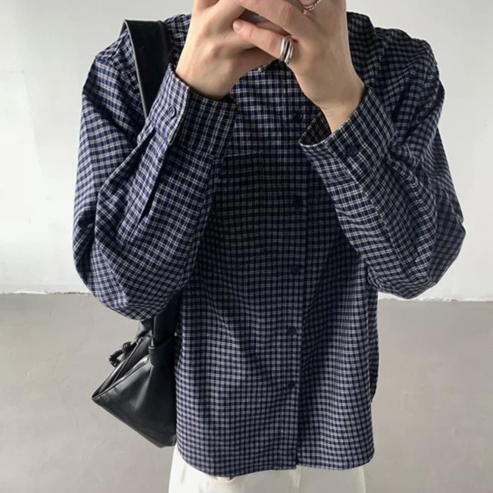 

Casual Lapel Shirts For Men Casual Casual Shirt Long Sleeve Shirt Vacation Use Available Sizes M-2XL Lapel Neckline