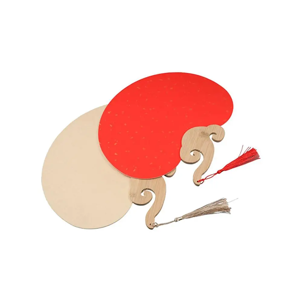 Bamboo Craftsmanship Calligraphy Hand Painting Summer Decorative Fans Desk Ornaments Group Fan Hand Fan Home Decoration