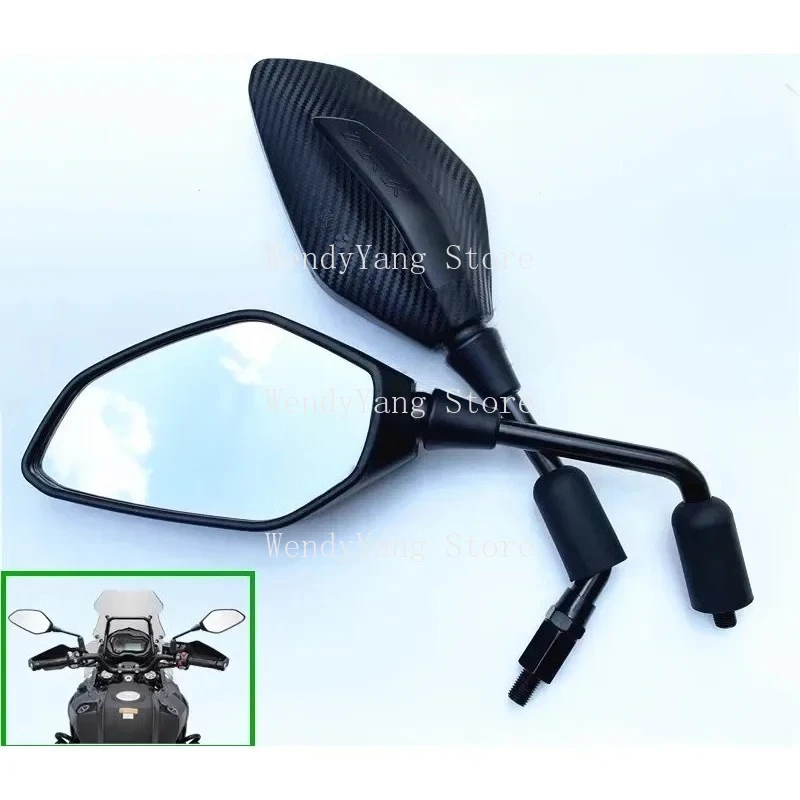 Original Motorcycle Rearview mirror Reflective mirror Applicable to Benelli TNT300 302S 502C TRK502 TRK502X TRK702X