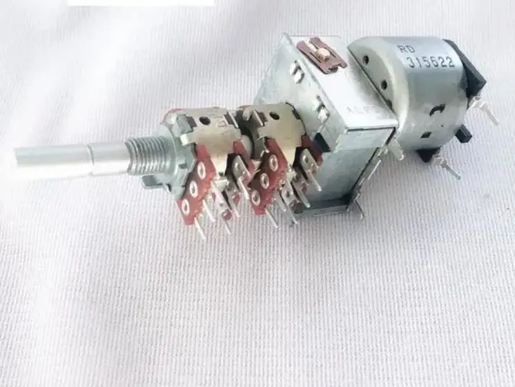 20KBX4 Japan Tianlong Maranz PM-1716 power amplifier remote control volume motor potentiometer 4 rows with 3 legs 20KBX4