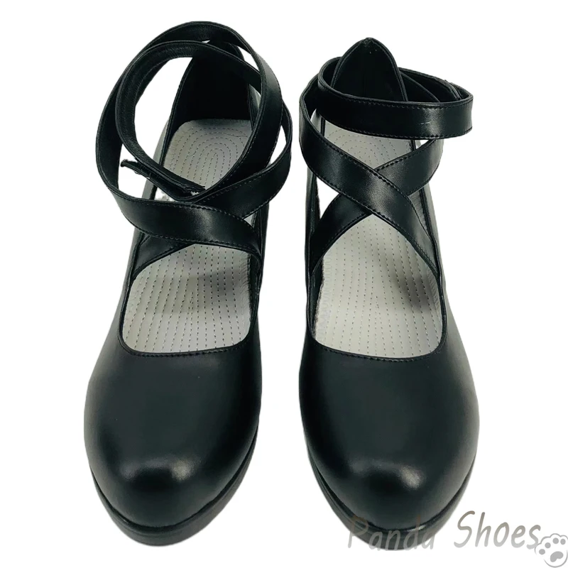 My Dress Up Darling Kitagawa Marin Cosplay Shoes Anime Game Cos Black Boots Cosplay Costume Prop Shoes for Con Halloween Party