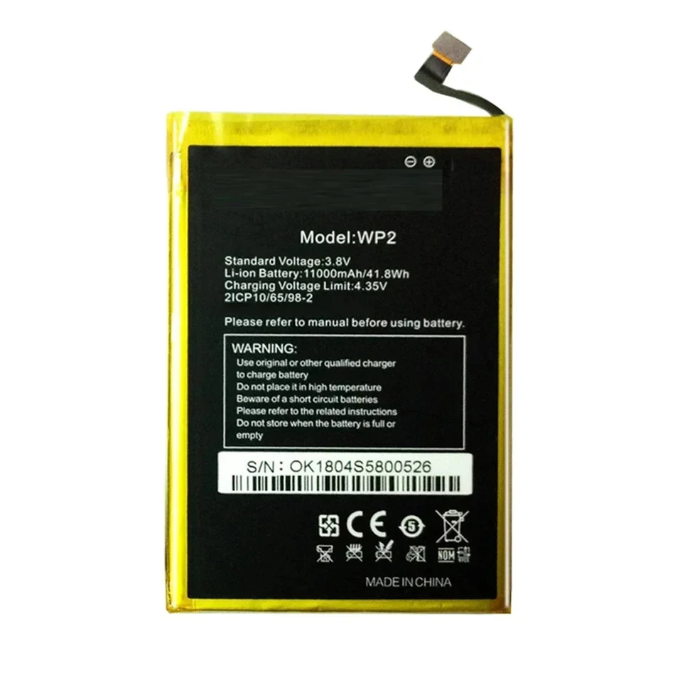 Battery For OUKITEL WP2 11000Mah