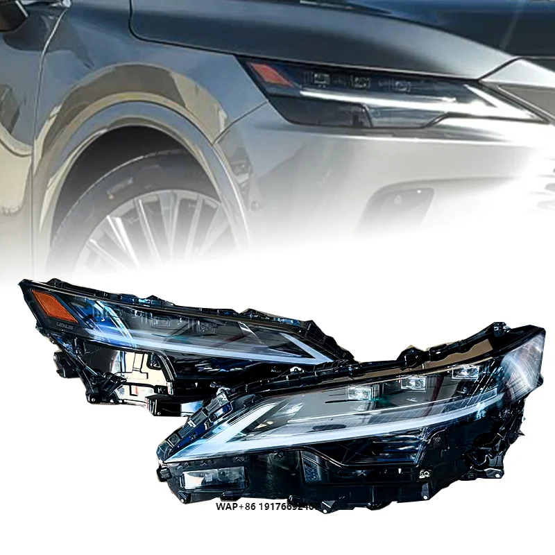 For 2023 RX350 US Version with Three-lens High-end LED Headlights 6000K 4000 Lm 12V