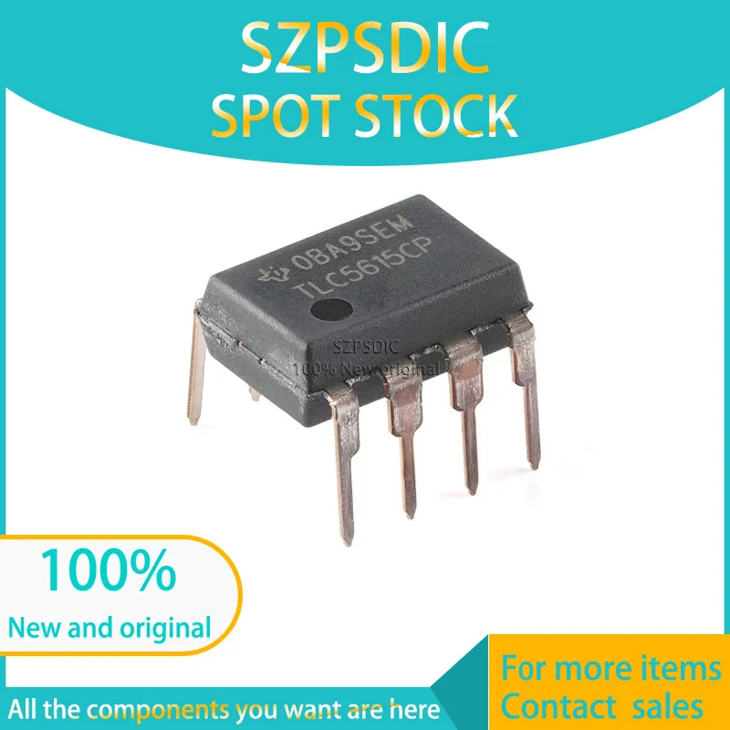 

TLC5615CP 10-битный цифро-аналоговый преобразователь 1 8-PDIP SZPSDIC 100% новый оригинальный чип на складе