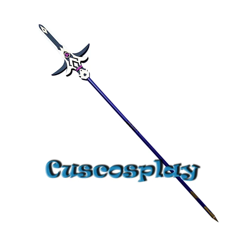 

Game Genshin Impact Xiangling Cosplay Spear Rosaria Cosplay Props Polearms Replica of Weapons for Christmas Fancy Party Event