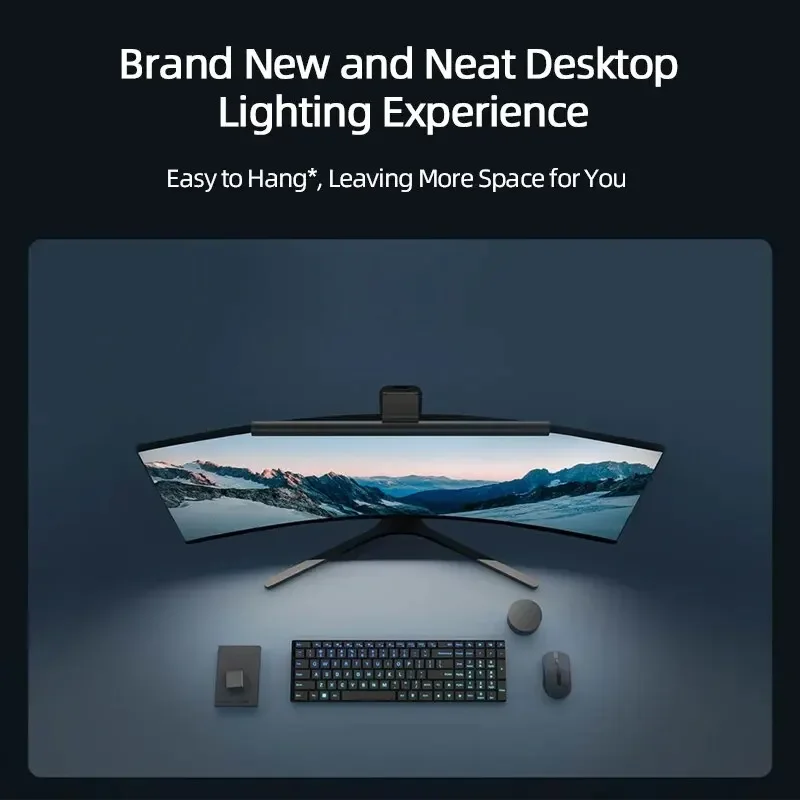 Xiaomi Mijia Monitor komputerowy Pasek świetlny 1S do monitora PC Lampa LED Ekran Wiszące światło Ochrona oczu ucznia Czytanie Nauka