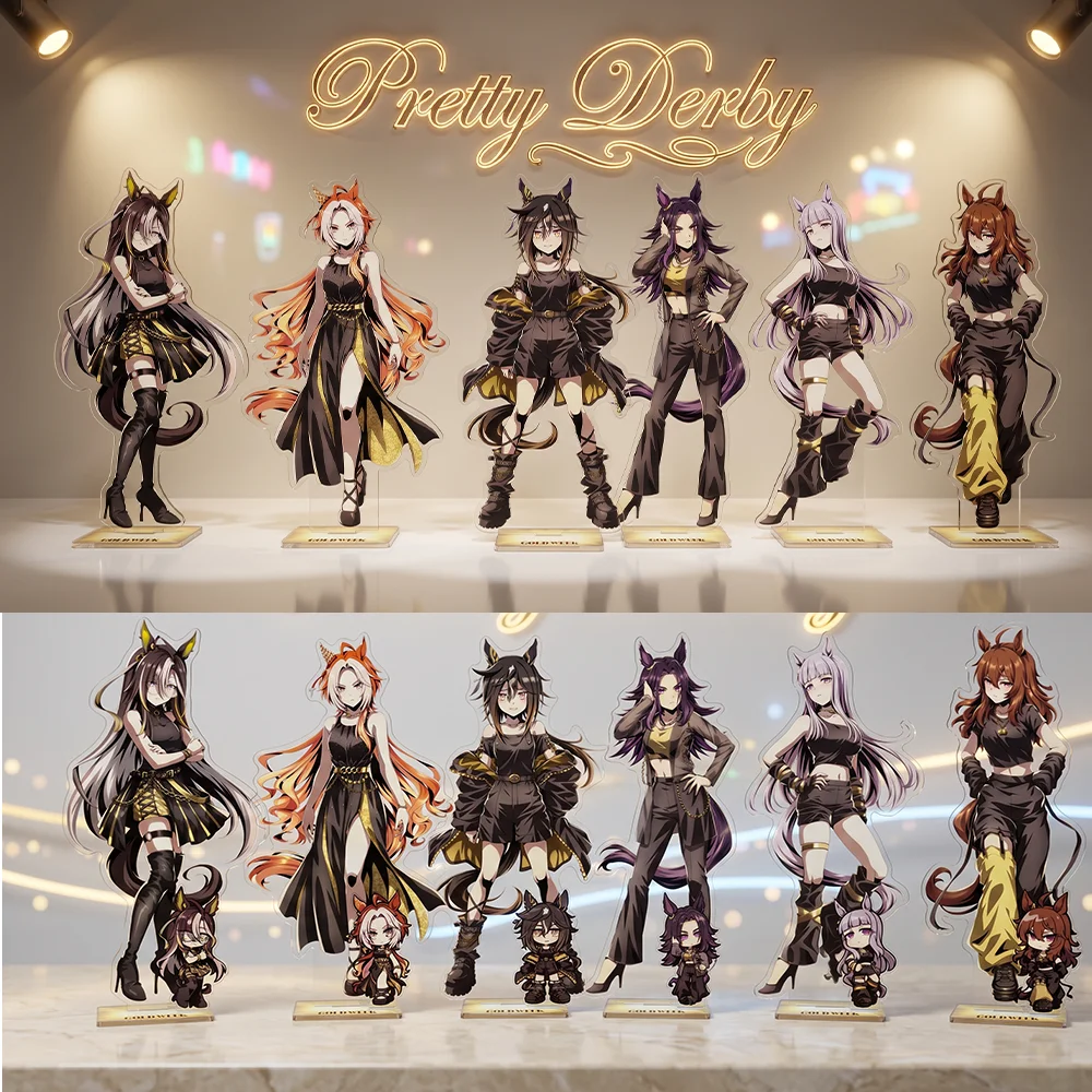 Horse Racing Anime Uma Musume Pretty Derby GOLD WEEK Nakayama Orfevre 10&15CM Acrylic Stand Keychain Desk Decor Display Gift