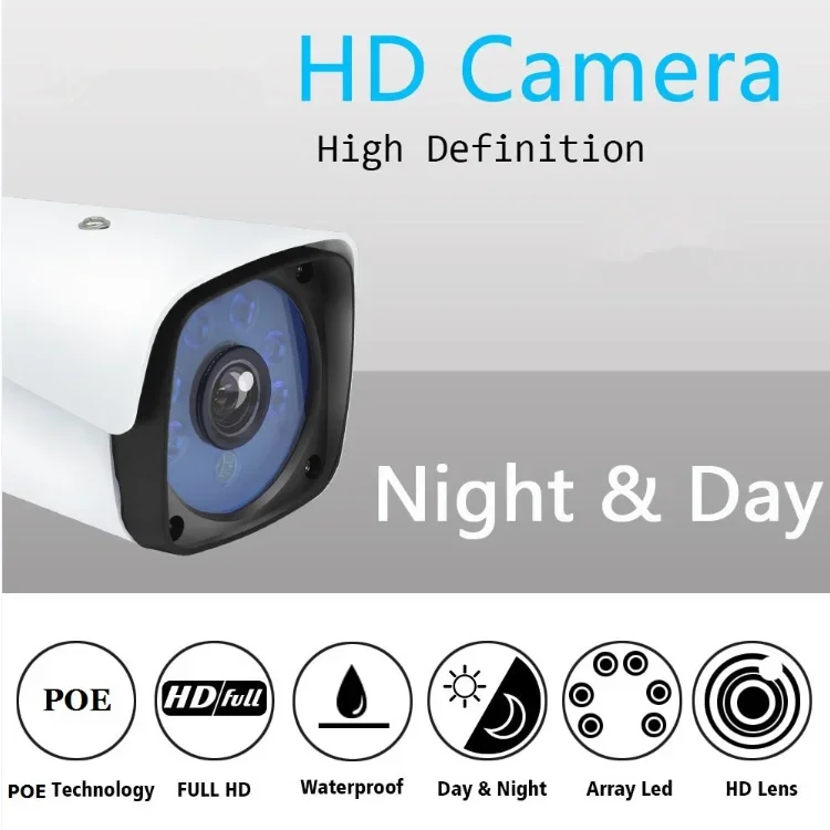 32CH 5.0 Megapixel AHD Dvr Kits Segurança Bullet Camera Housing CCTV com sistema DVR