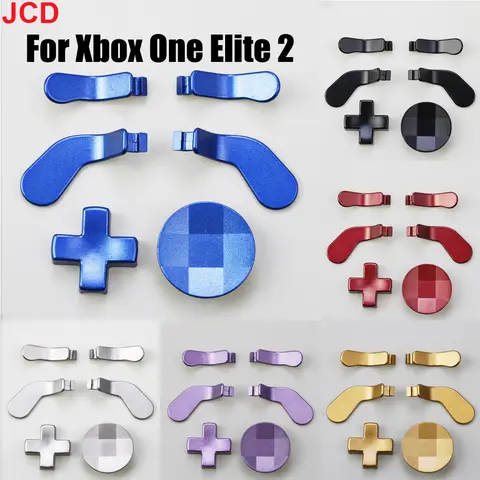 JCD 게임 컨트롤러 트리거 단추 게임 컨트롤러 액세서리, Xbox One Elite 2 키캡 교체 세트, 1 개