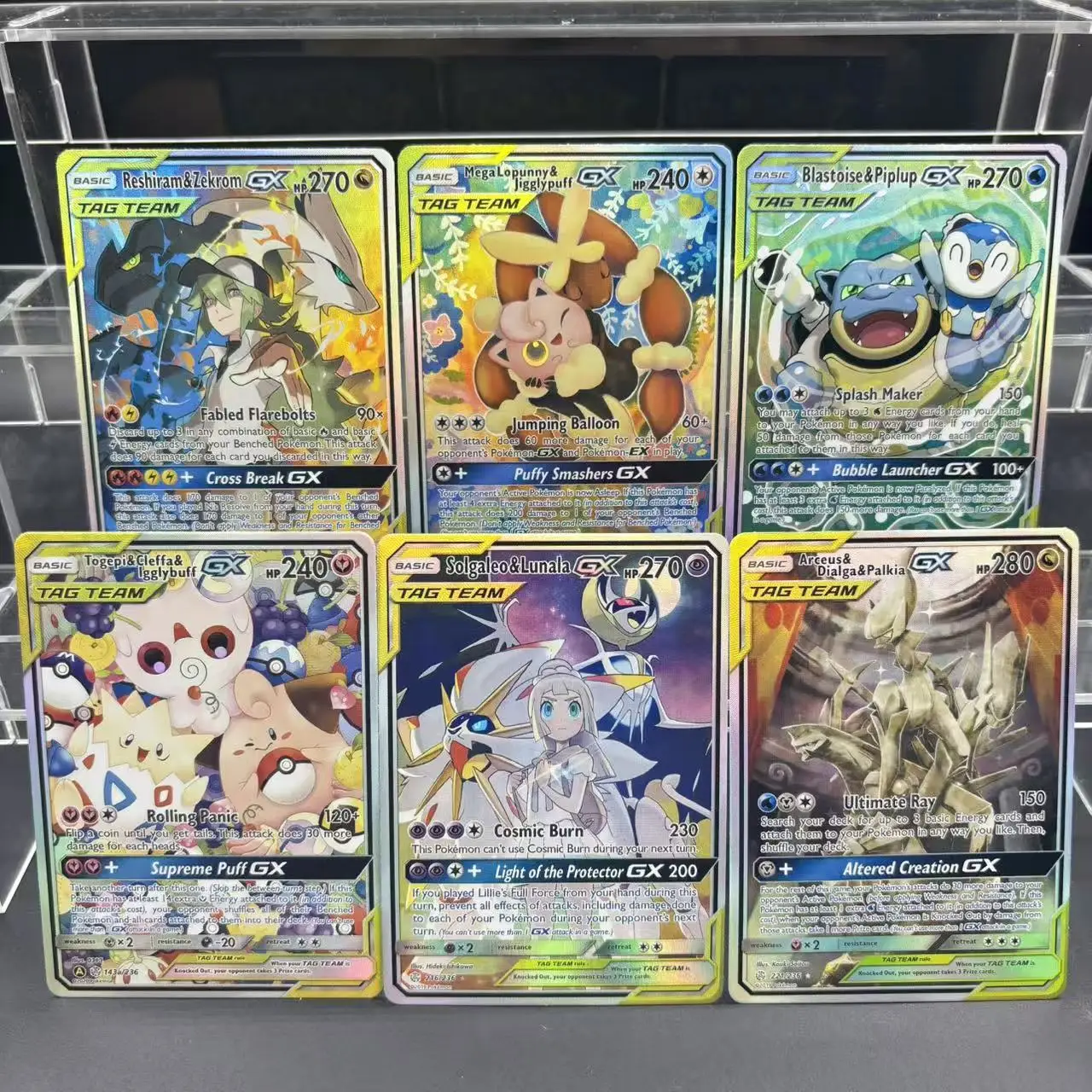 

6 шт./компл., самодельная английская серия Ptcg GX Lillie Blastoise Mewtwo Umbreon, флэш-карта Gengar, классическая коллекционная карта аниме, подарок