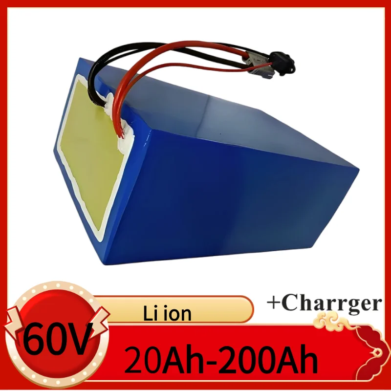 

Batería de iones de litio 17S 60V 100Ah 200Ah 80Ah 60Ah 50Ah 40Ah 30Ah 120ah 150ah para dos vehículos de tres ruedas maquinaria