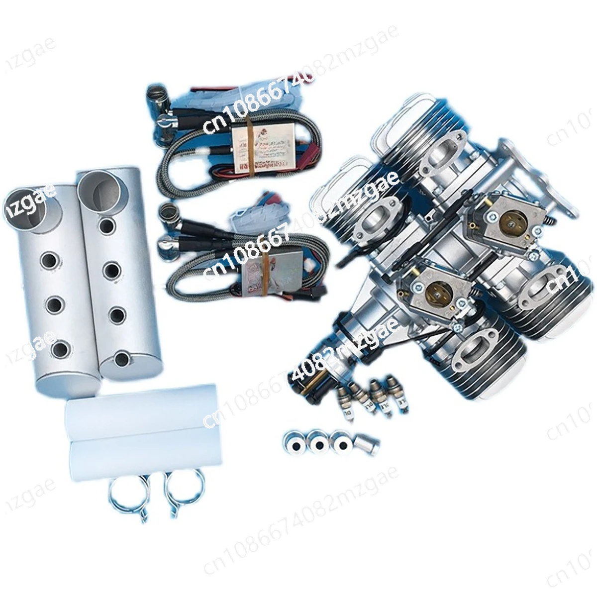 Suitable for 120T4 gas engine four-cylinder two-stroke natural air-cooled 120CC displacement