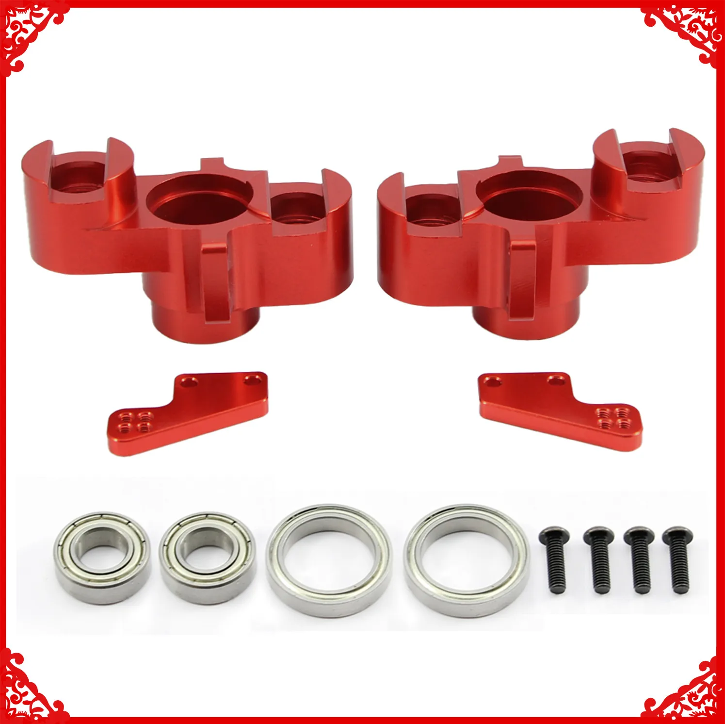 

ALUMINUM AR330505 FRONT STEERING BLOCK for Arrma 1/8 KRATON NOTORIOUS OUTCAST EXB cars hopups upgrade part