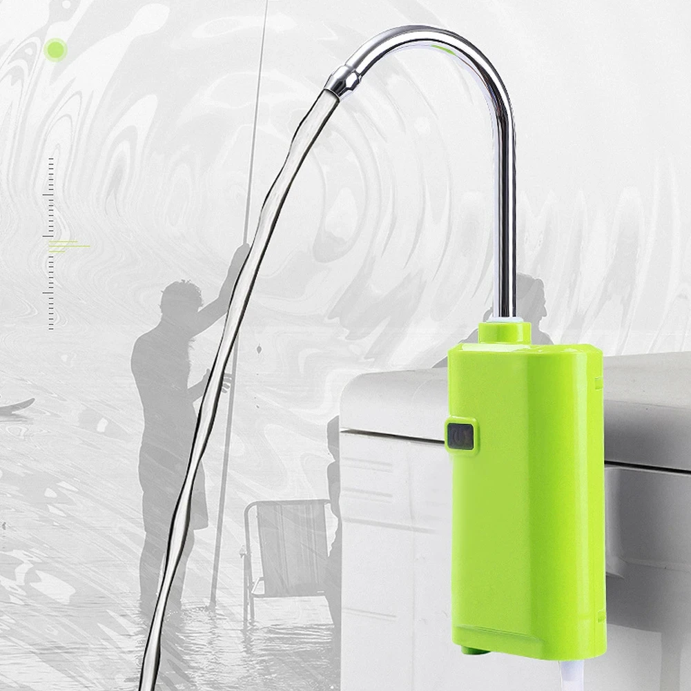 مضخة أكسجين صغيرة محمولة، مع أنبوب حجري هوائي، ثلاثة في واحد، شحن USB، مضخة مياه أوتوماتيكية، إضاءة LED،