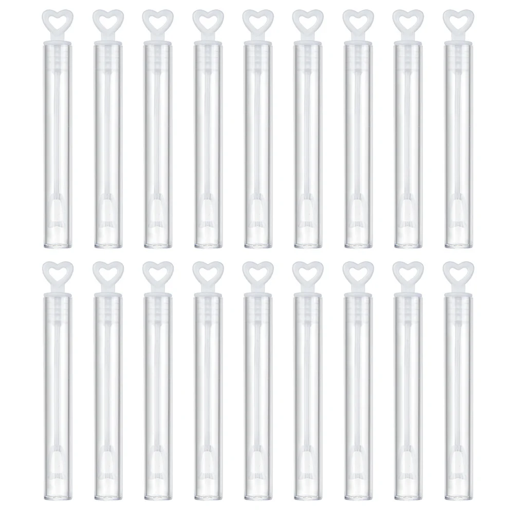 50pcs Empty Solution Bottles For Kids Bubble Wand Set Giant Bubble Maker Outdoor Party Carnival Activity Supplies