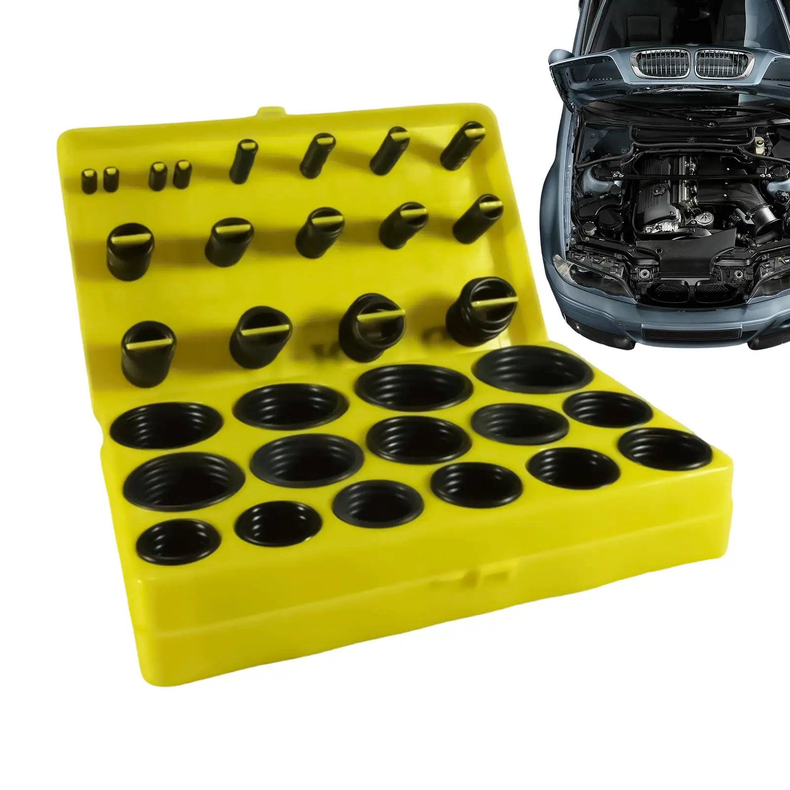 

30 Sizes O-ring Set Nitrile Rubber 70 Type Rubber Hose O Ring Kit For Automotive Plumbing Hose Repair Sealing Connection