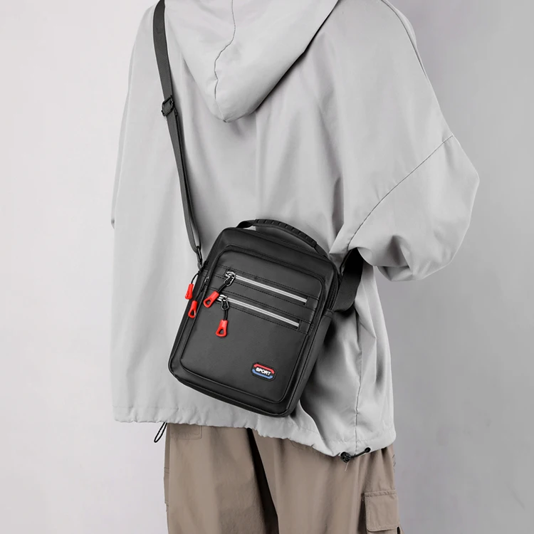 Herren-Business-Umhängetasche, Büro- und Freizeit-Schultertasche, für Vater und Ehemann (Jubiläumsgeschenk) – Detail 2