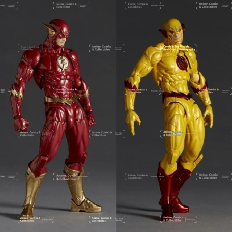 

DC series Flash Reverse Flash peripheral trendy toy model ornament Ocean Hall multi joint movable toy gift figurine