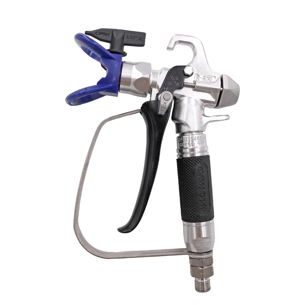 Imagem -02 - Pintura Látex 820 Pistola Mal Ventilada Mais 517 Bico é Adequado para Gro Titan Wagner Máquina de Pulverização 3600psi 248bar