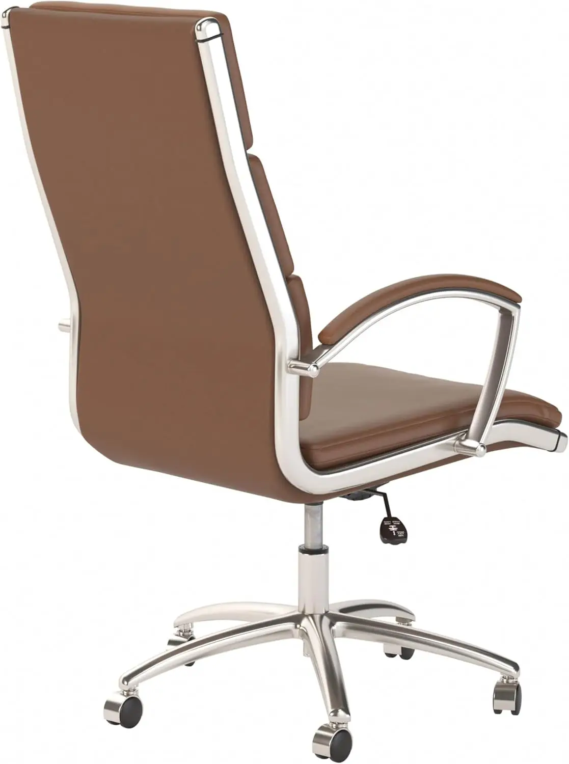 Jamestown High Back Executive Office Chair, Saddle Leather