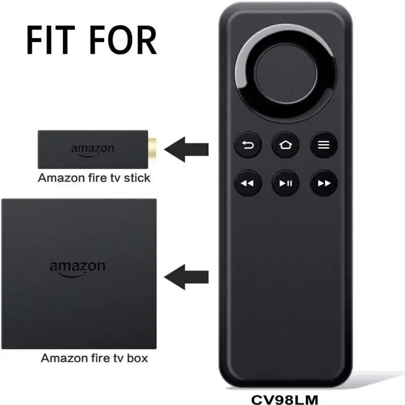 جهاز تحكم عن بعد بلوتوث بديل لجهاز CV98LM Amazon Prime Fire TV Stick and Box جهاز تحكم عن بعد عالمي ساخن عالي الجودة