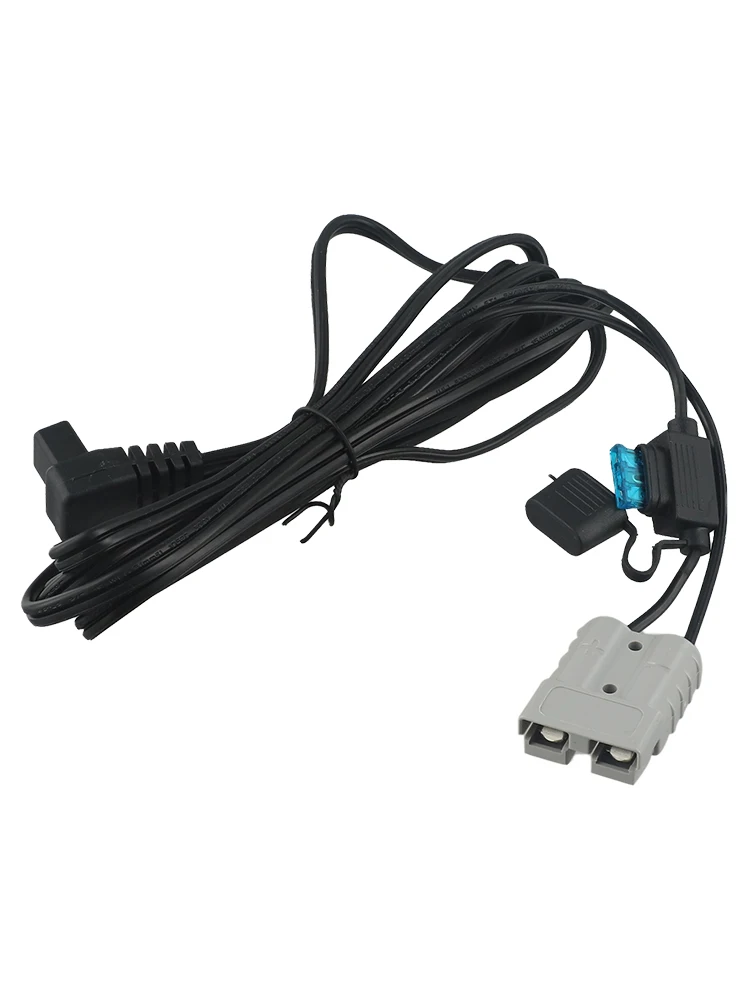 Anderson-style Connector Color BLACK 50A Power Connector AC DC Interface Extra-thick 16AWG Cable Pure Copper Wire Core