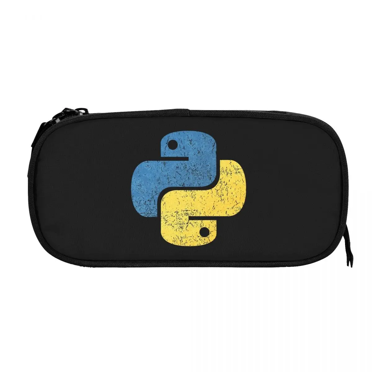 خمر بيثون الكلاسيكية تي شيرت مقلمة للطلاب مدرسة صندوق القلم حقيبة أقلام رصاص تخزين كبير قلم رصاص الحقيبة لوازم مكتبية