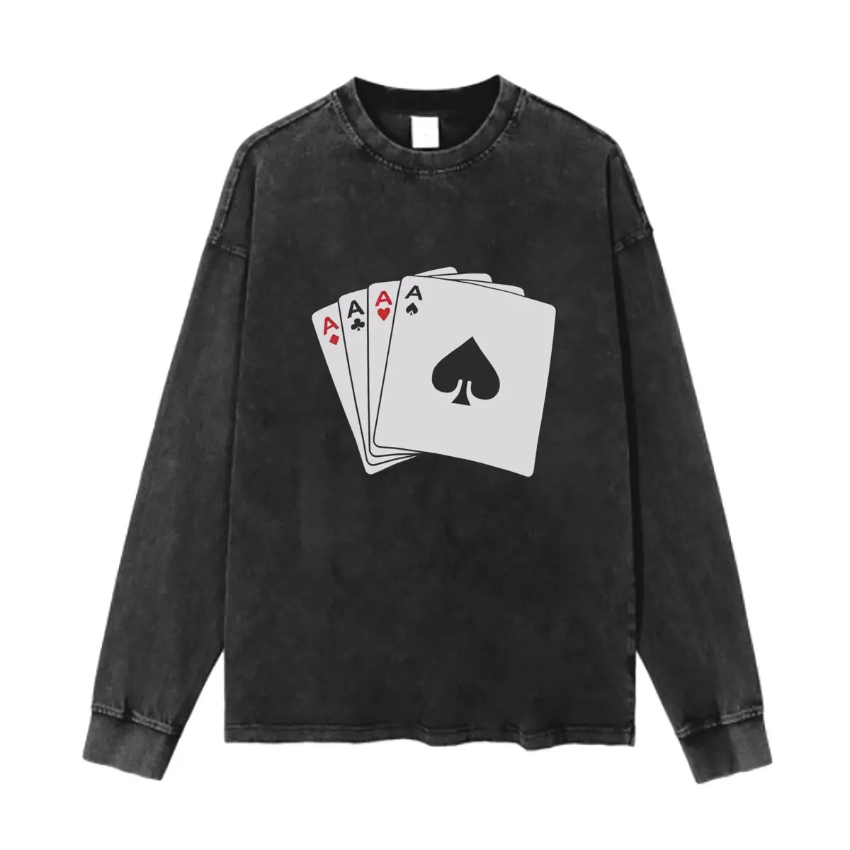 jogo-de-cartas-ace-camiseta-de-manga-comprida-com-gola-redonda-vintage-de-algodao-lavado-com-design-de-poquer-para-homens-e-mulheres