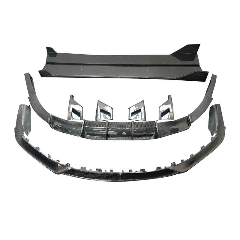 

For 2020+ Porsche 912 Front Lip Body Kit,Upgraded Main Grille Rear Diffused Spoiler Body Kit Modified From Old to New Upgrade