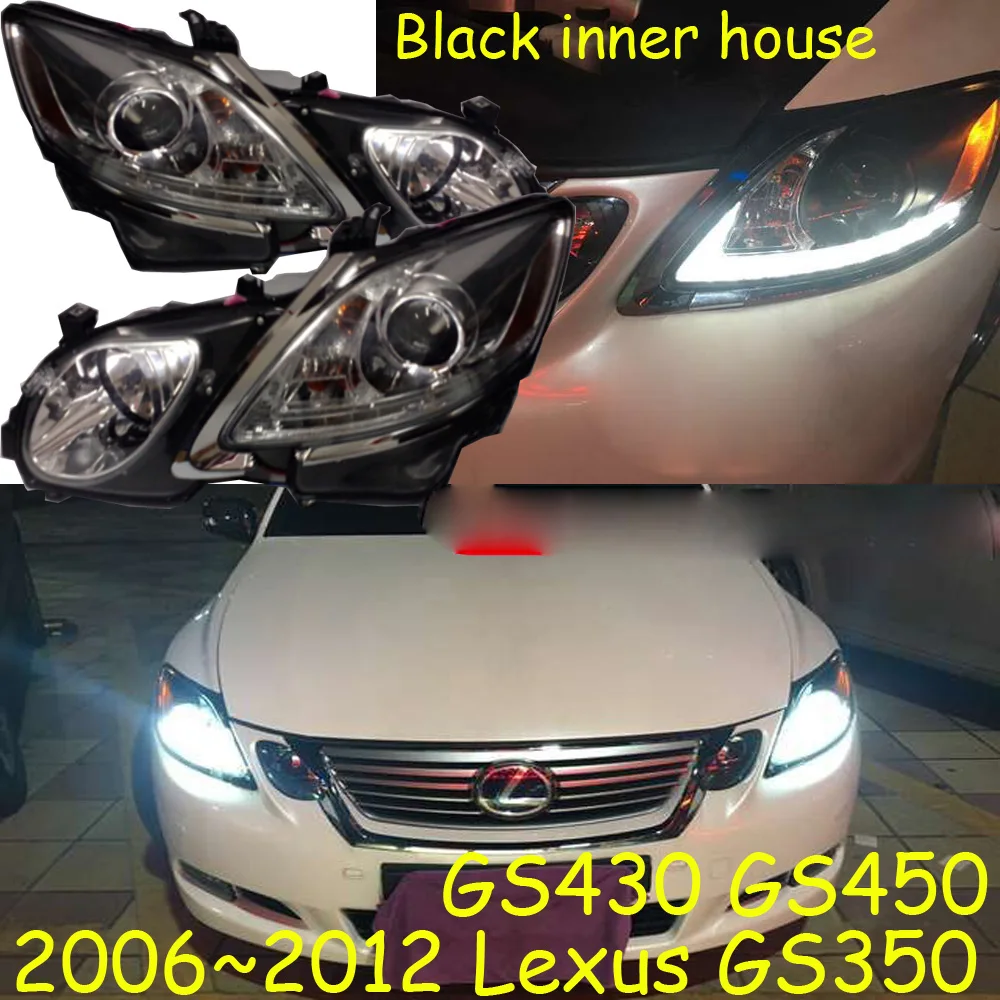 

Use your original car HID ballast, 2pcs LED GS350 headlight for GS450 bumper light daytime lamp DRL car accessories GS 350