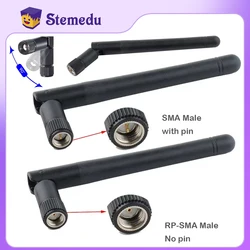 Nieuwe 2.4G 5.8G Dual Band Antenne 3DBi 11 CM SMA Male/RP-SMA Male voor Router BT Internet kaart Smart Home Security Monitoring DIY