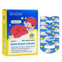 50Pcs Mouth Tape Sleep Strip for Less Mouth Breathing Tape to Improve Sleep Mouth Stickers for Snoring Lip Tape D0UE