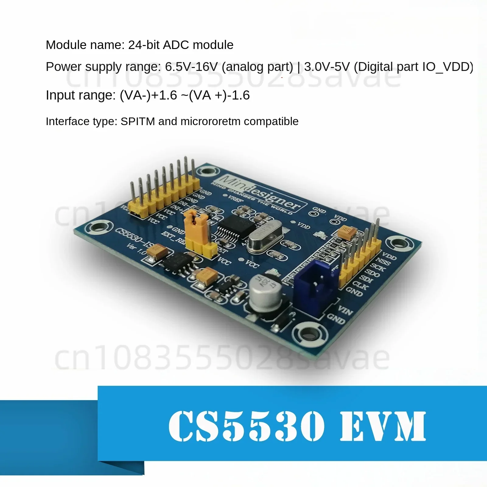 CS5530 module 24 bit ADC module high precision A / D conversion module cs5530isz CS5532