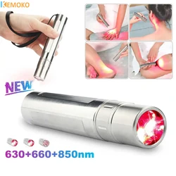 Cold Laser Therapy Device Physical Therapy for Body Pain Inflammation 5 Wavelength Near Infrared 940nm Light Therapy Skin Health