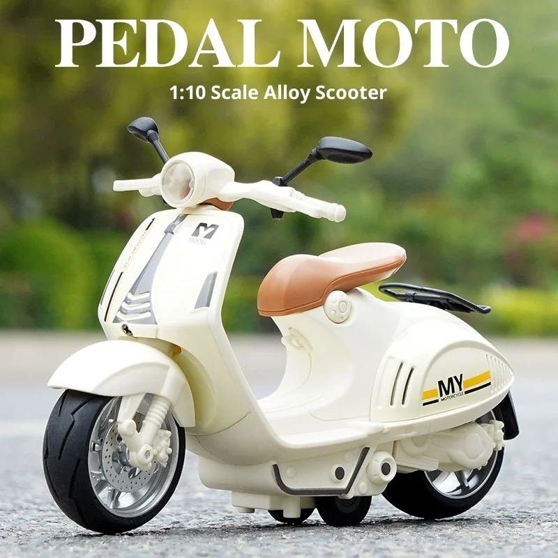 Alliage ATV quatre roues moto modèle Vintage côté par côté Trike jouet Tuk-Tuk Thai trois roues voiture télécommande jouet