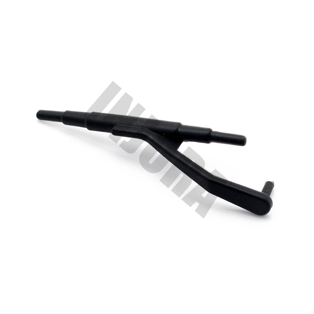 3PCS Rubber Black Front&Rear Wiper for 1:10 RC Crawler Car Axial SCX10 90046 90047 D90 Upgrade Part