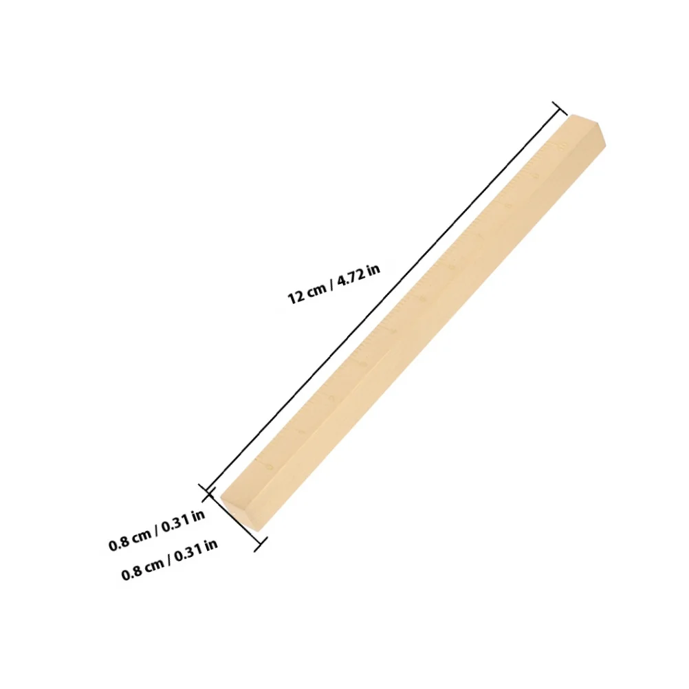 Ciężarki do papieru w stylu vintage, grube, miedziane, prostokątne, do kaligrafii, narzędzie do pisania na biurko, z podziałką.