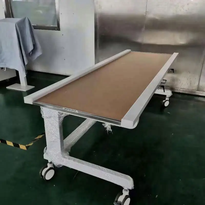 Mobile adjustable radiation therapy table for X-ray tables for C-arm equipment