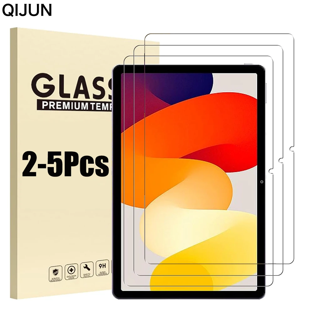 5 Pieces HD Scratch Proof Tempered Glass Screen Protector For Xiaomi Redmi Pad SE 11-inch 2023 Tablet Protective Film