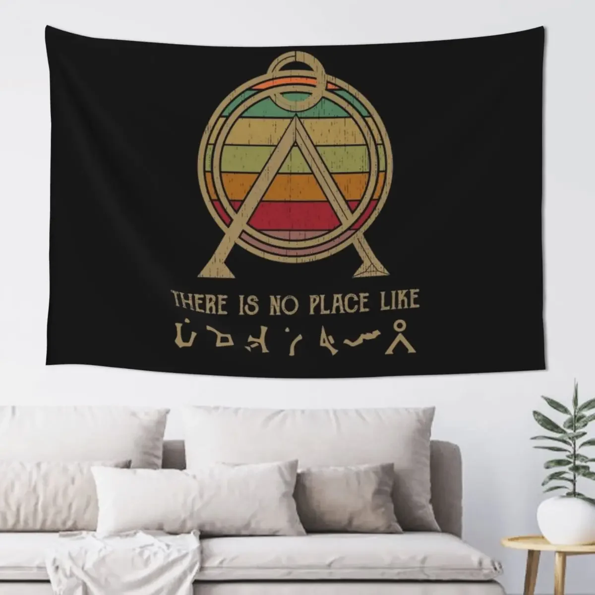 

There Is No Place Like Home Shirt, Stargate Atlantis, Stargate Universe, Sci Fi Shirt, Stargate Sg1 Tapestry