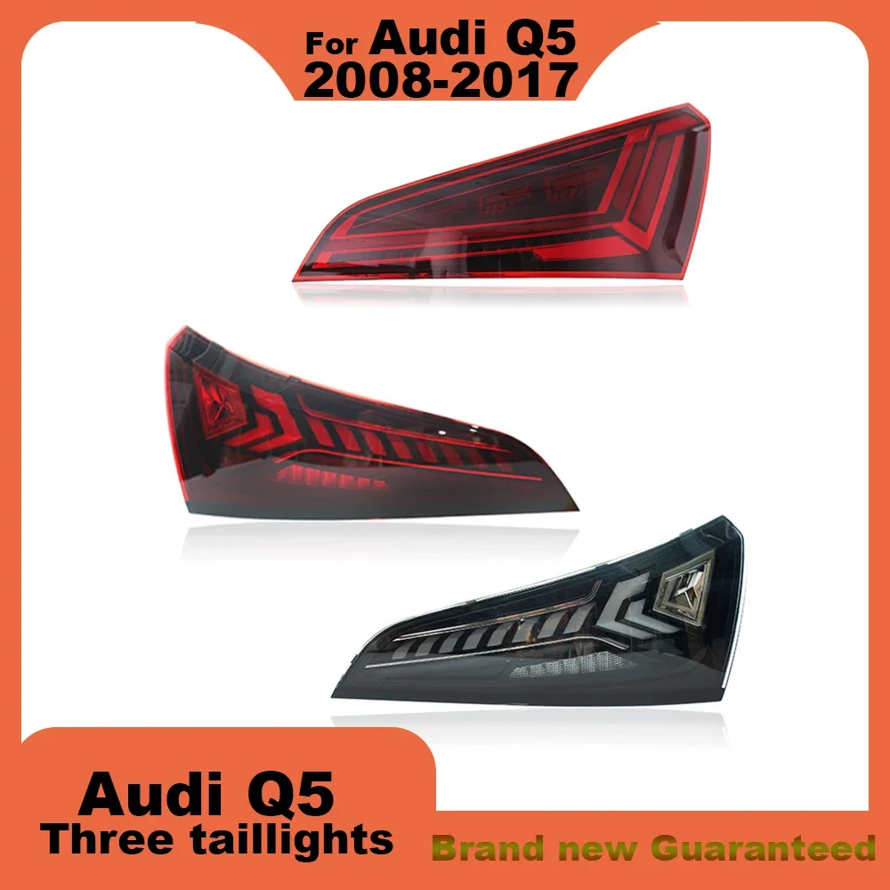 

Для Audi Q5 Q5 2008-2017 задний фонарь модифицированный светодиодный фонарь заднего хода указатель поворота стоп-сигнал дневные ходовые огни аксессуары обновление