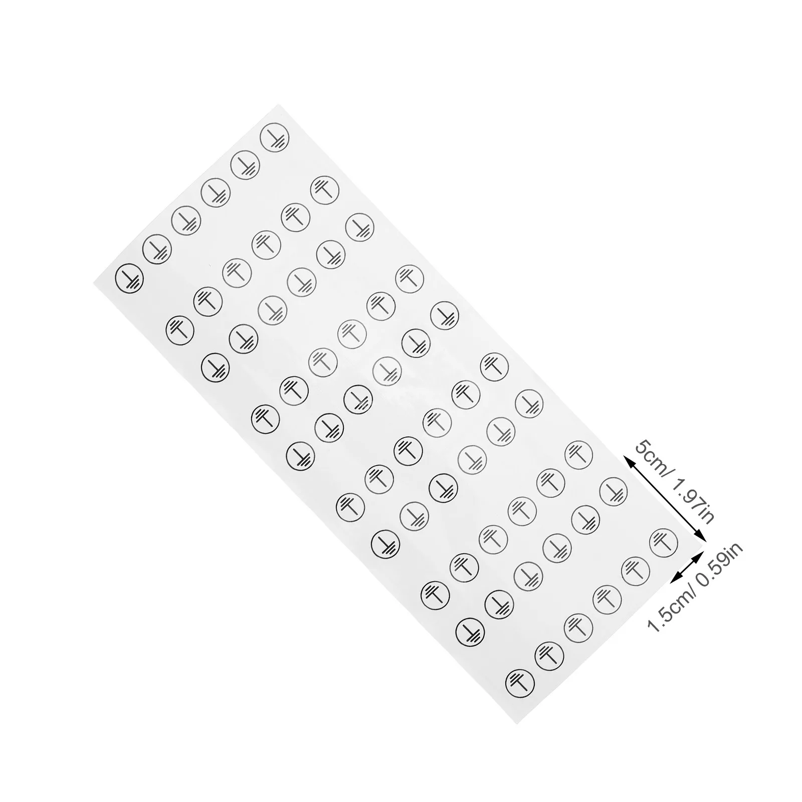 30pcs Grounding Symbol Stickers Electrical Panel Identification Labels For Industrial Equipment High Voltage Warning Earth