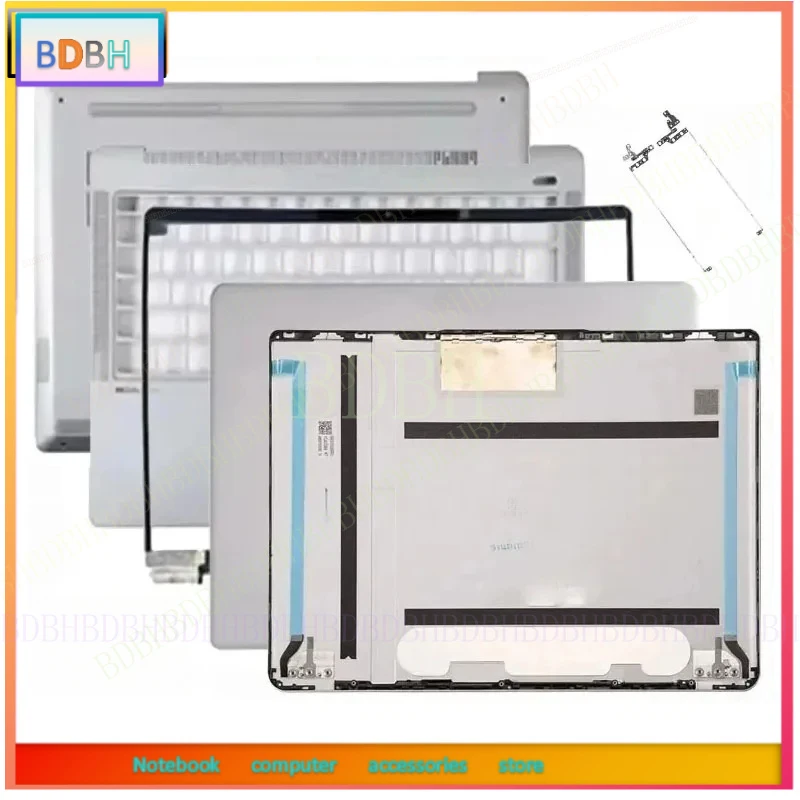 * For IdeaPad 5 Pro 14ITL6 14ACN6 Air14 Plus 2021 Laptop LCD Rear Cover/Front Frame/Palm Pad/Bottom Cover/hinges Silver