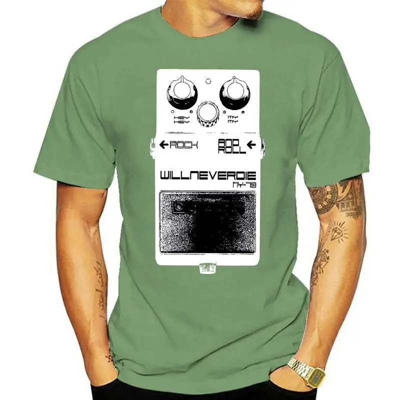 A Tribute To Neil Young T Shirt - Hey Hey My My Guitar Effects Pedals