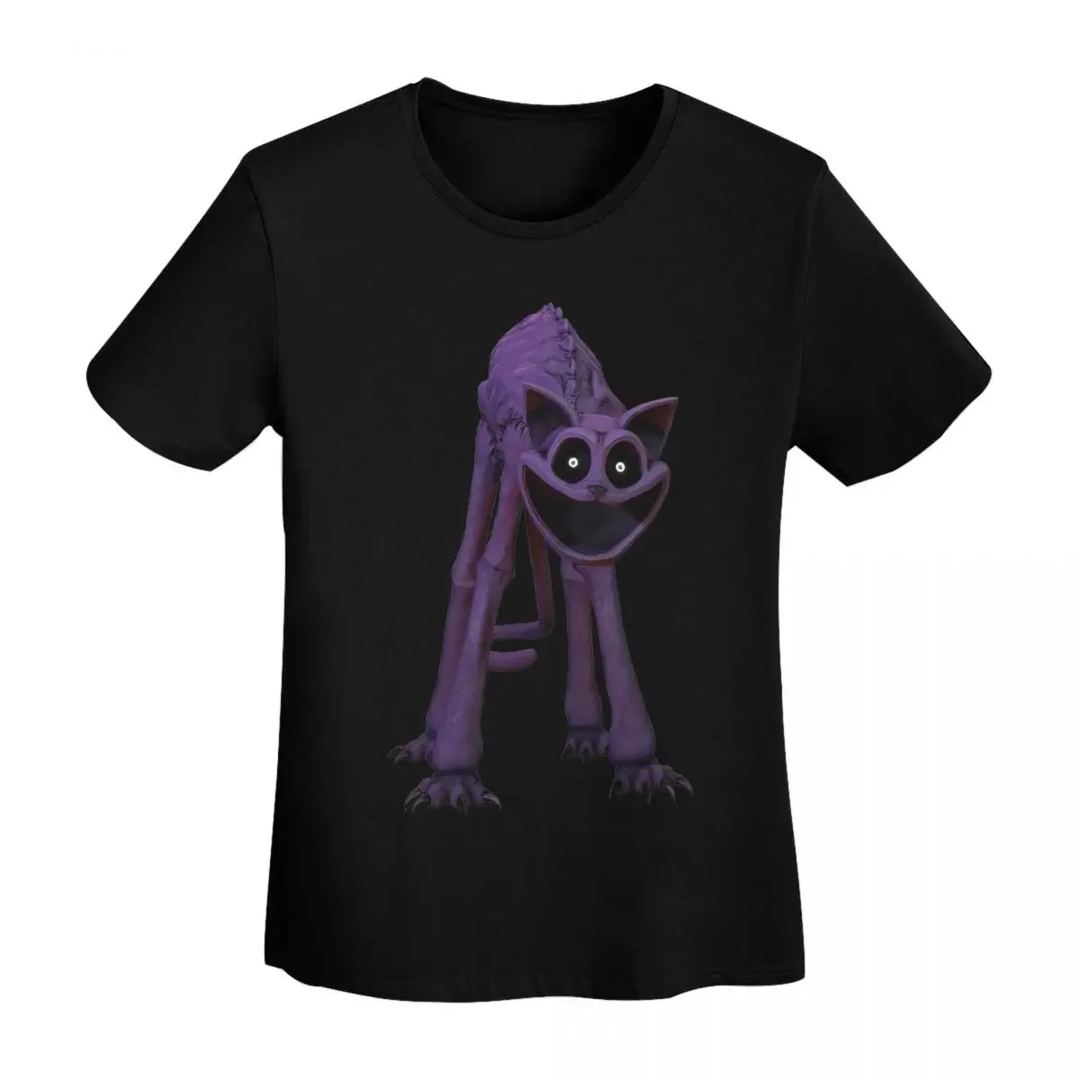 Camiseta CATNAP Monster para mujer, camisetas de manga corta, ropa con cuello redondo, camisetas de algodón para verano, ropa de calle