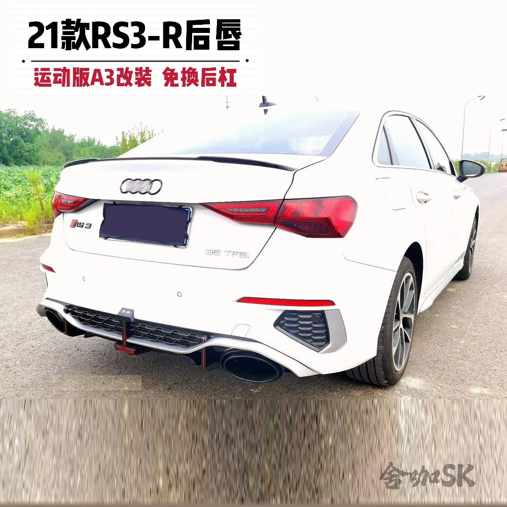 

Suitable for The 2021-2022 A3 Sport Edition has been modified with RS3 rear lip, hatchback and sedan A3L, and upgraded with RS3-