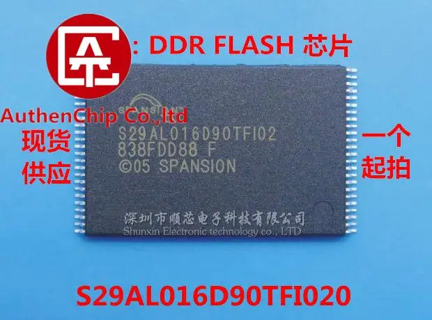

10pcs 100% orginal new in stock S29AL016D90TFI020 S29AL016D90TFI02 Storage IC