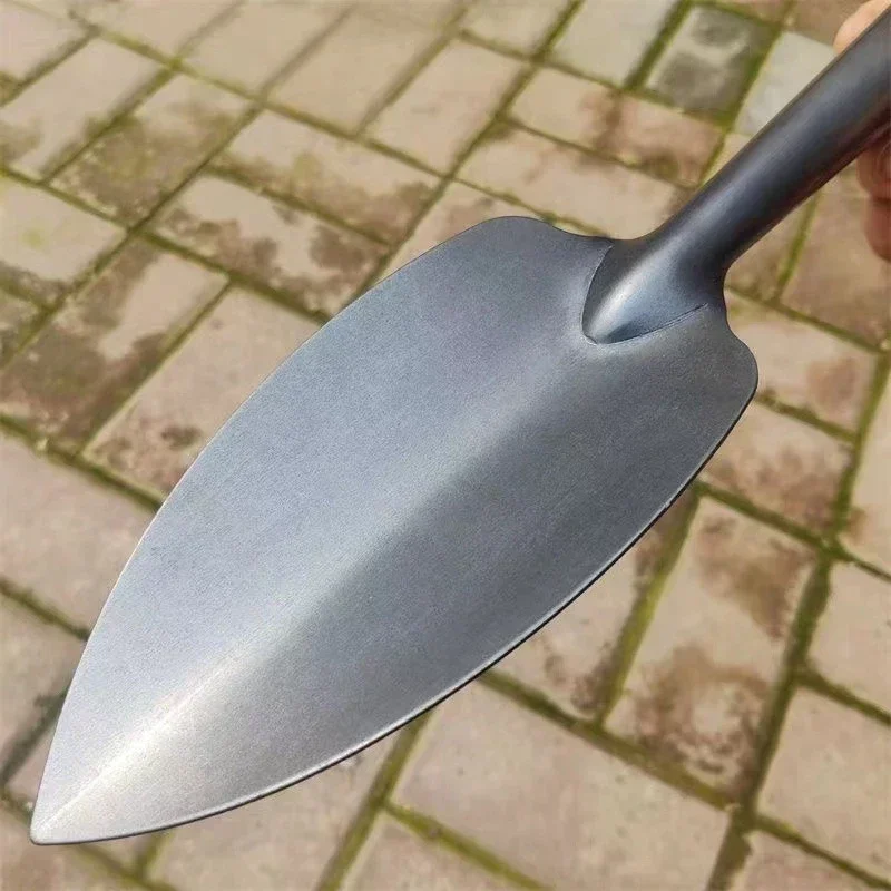 Imagem -04 - Salgueiro Folha pá Thickend Pequena pá Portátil Cavando Spade para Plantar Flor Solo Soltar Ferramentas de Jardinagem Doméstica Pcs