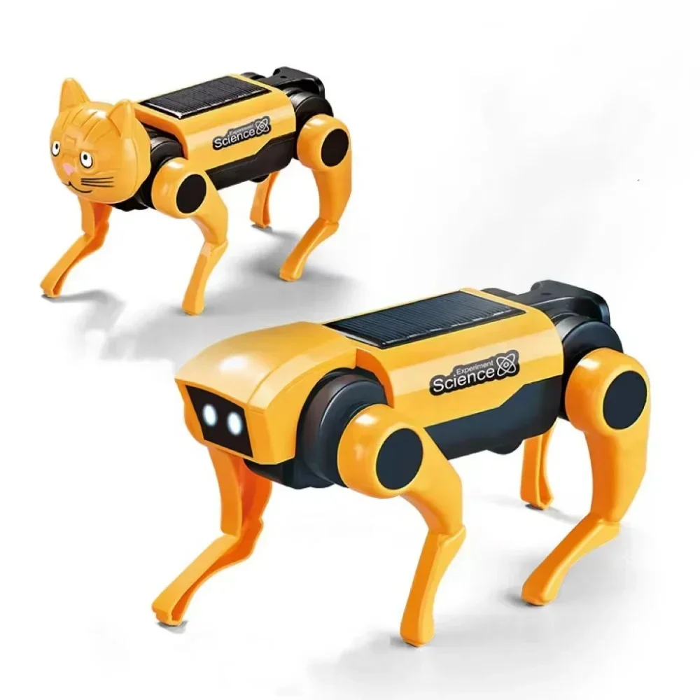 Perro inteligente para niños, rompecabezas educativo, Robot inteligente biónico, juguetes, nuevo Robot, regalos mecánicos eléctricos solares
