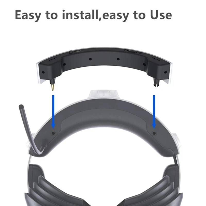 휴대용 플라스틱 미니 스피커, HD 서라운드 사운드, PSVR2 PS5 VR2 액세서리, 아웃레이 라우드 스피커